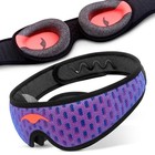 Light Blocking Sleep Mask For Side Sleepers - Comfortable  Breathable  Zero Pres