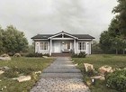 Prefab Log Cabin Home Kit Modern Wooden  1195 Ft    111 M   - Discount Card 3  Off