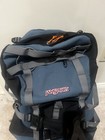 Jansport Cascade 60 Liter Internal Frame Backpack Hip Wings Hiking Camping Blue