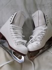 Riedell Figure Skates Model 133 Diamond Sz 4 1 2 Wide  Capri Blade  Box  Manual