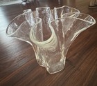 8  Tall Clear Glass Vase For Flowers floral Arrangements 