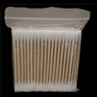 Eco-friendly Wooden Cotton Swabs 100  Cotton 1200ct