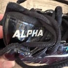 Nike Alpha Menace Shark Holographic Football Cleats Kids Size 2 Youth