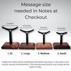 Megalodon Shark Tooth Display Stand Holder For Fossil Sharks Teeth - 4 Choices