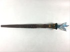 Lot Of 2 Magiquest Wands Silver W crystal Top   Brown W wing Unicorn Top Tested