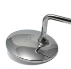 Right Mirror Round Chrome Fits Genuine Stella Vintage Vespa Scooter