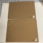 Pottery Barn Kids Rocket Ship Placemats  2  Outer Space Table Setting Cork Backs