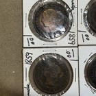Lot4 Canada 1859 1 Large Cent Canadian One Victoria Penny Coin See Pictures 