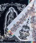 Our Lady Of Guadalupe Alpaca Poncho unisex  One Size  Lightweight  Very Soft 
