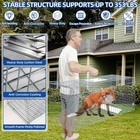 51 animal Catch Trap Foldable Galvanized Steel Humane Release Cage Anti-escape