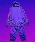 Vintage G-4000 Tracksuit Track Jacket   Pants Lined Neon Women s L Retro 80 s