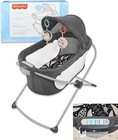 Fisher-price Baby Crib Soothing View Portable Bassinet Foldable Bedside
