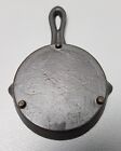Great Doll House Vintage Miniature Cast Iron Skillet Pan With A Little Girl 
