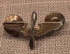 Vintage Wwii Usaaf Airplane Propeller Prop Wings Military Insignia Lapel Pin