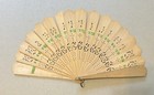 Vintage Wwii Era Folding Fan  Philippines