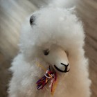 Alpaca Plush Toy Llama Made With Real  Fur 9  So Soft Ships  0