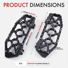 Mx Floorboards Footboards Fits Harley Touring street Glide cvo Road King 2014-24