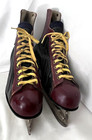Ice Skates Size 12 Mens Hockey Vintage Made In Canada Leather