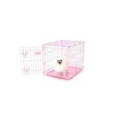 Durable Foldable Metal Dog Crate Heavy Duty Secure Single Door Puppy Kennel New