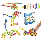 Building Blocks For Kids  Stem Toys For Boys And Girls  Fun Toy Playset 70 Pcs