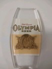 Vintage Olympia Beer On Tap Pale Export Tap Handle Acrylic Lucite Double Sided