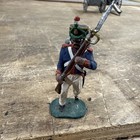 54mm Vintage Mexican Army Officers Miniature Soldiers Painted Metal Lot