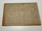 1942 New York Times Wwii Guadalcanal Solomon Islands Marines Aug 12 Newspaper