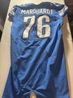 Game Worn Detroit Lions Luke Marquardt Nike Nfl Football Jersey 2012 404lb Thick