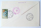 Vintage 1955 Israel Postal Cover - Mediterranean Agriculture Congress