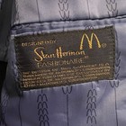 Vintage 80s Stan Herman Mcdonald s Blazer Men 38l Management Uniform Fashionaire