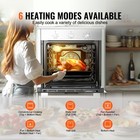 Single Wall Oven 24  Electric Built-in Wall Oven 6 Functions 2 68 Cu  Ft