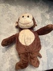 Ty Pluffies Dangles The Monkey Plush Stuffed Animal 2012 Floppy Tylux Soft 10 