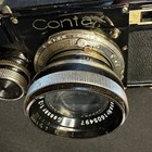 Carl Zeiss  Contax 1  Rangefinder W  Carl Zeiss Jena Sonnar 5cm 1 2 Lens     Rare