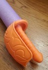 3d Printed Sword Handle  For Pool Noodle-  Pool Noodle Not Included Colors Vary 
