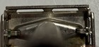 Vintage 1958 Gillette Double Edge Safety Razor D-1 Code W  Case   Blades