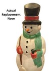 Blow Mold Replacement Carrot Nose For A 40  Snowman From Empire Or General Foam