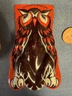 Vintage Kirchhof Life Of The Party Black Owl Halloween Clicker Noisemaker Ghost
