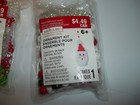 Nip Lot Of 10 Creatology Christmas Ornaments Kid Craft Kit Santa Reindeer Candy