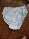 Vintage Leggs White Nylon Granny Panty Hipster Size 7 Nwt Made In Usa