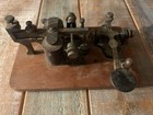 Antique Vtg J  H  Bunnell   Co Telegraph Key Sounder 1800s Untested Morse Code