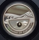 2011 Treasures Of Australia Pearls 1 Oz Silver Proof Coin W  Keshi Pearl  Perth