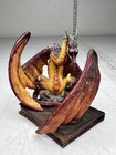 Book Wyrms My Friend Flicker Dragon On Book Figurine Bw 108 - 3 5  Tall