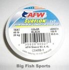 Afw Surflon Black Coated 1x7 Stainless Wire 100  Length New Pick Your Size Black
