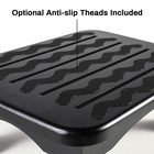 Urforestic Solid Wood Bed Step Stool Super Large  Bedside Steps For High Beds so