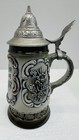 King Authentic Vintage 702-1 4 German Beer Stein With Pewter Lid Excellent  