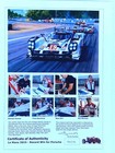 Lemans 2015  Record Win For Porsche Winning Drivers Signed Nicholas Watts Print