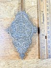 Antique 7 1 8 Inch Long Clock Pendulum Bob  4 4oz        kd873 