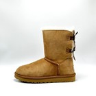  new  Women Ugg Classic Bailey Bow Ii Boot Chestnut Brown  1016225 Che      