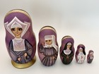 Handcrafted Russian Nun Nesting Dolls  Matryoshka  Sergiev Posad Limited 89 500