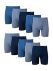 Hanes Men s Super Value Pack Assorted Boxer Briefs  10-pack Soft And Breathable